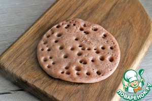 Шоколадные блинчики к чаю