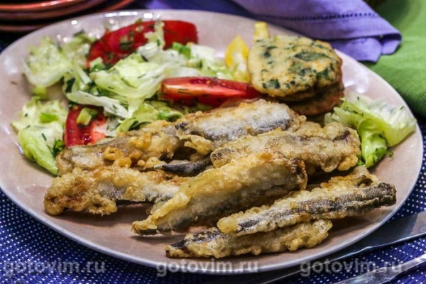 Темпура из корюшки Темпура из корюшки