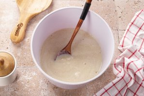 "Манник" на кефире с какао "Манник" на кефире с какао