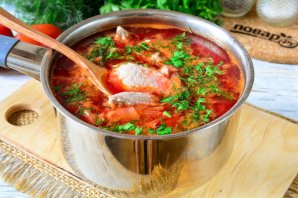 Борщ без зажарки Борщ без зажарки
