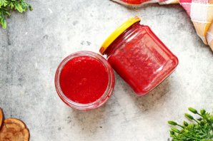 Клубника, протертая в сиропе Клубника, протертая в сиропе