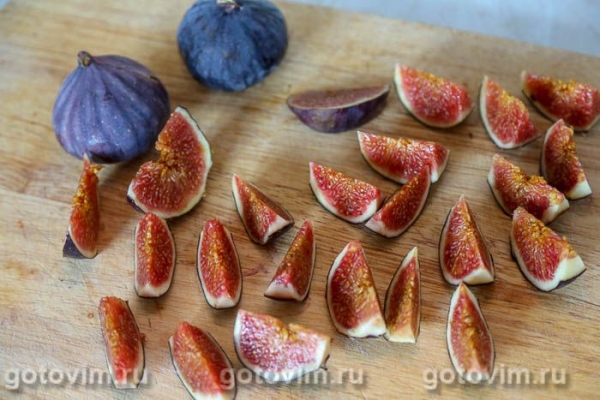 Пирог с инжиром и сахарно-коричной корочкой Пирог с инжиром и сахарно-коричной корочкой