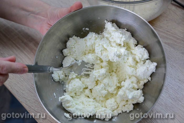 Творожная запеканка с грушей в мультиварке