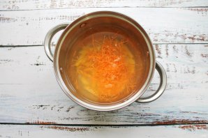 Дачный рисовый суп со снытью Дачный рисовый суп со снытью