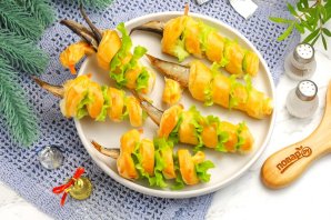 Закусочные слойки "Змейки" Закусочные слойки "Змейки"