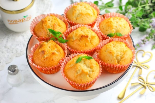 Кокосовые кексы Кокосовые кексы