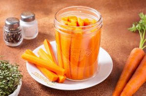 Морковные палочки ферментированные Морковные палочки ферментированные