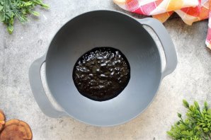 Черничная запеканка