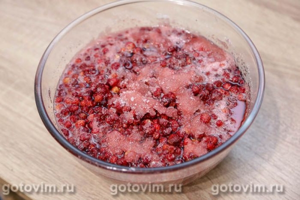 Варение земляника с малиной в микроволновке