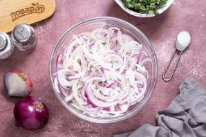 Салат из лука