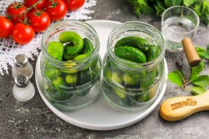 Хрустящие огурчики с горчицей