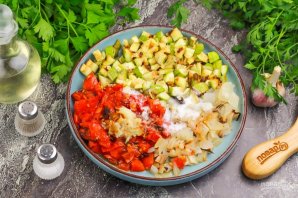 Кабачковая икра в аэрогриле Кабачковая икра в аэрогриле