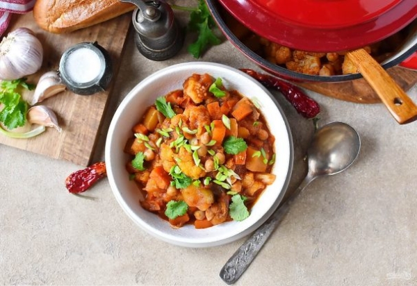 Постное рагу Постное рагу