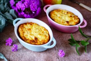 Суфле из яблок и творога Суфле из яблок и творога