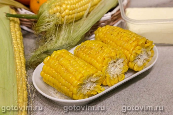 Кукуруза в микроволновке