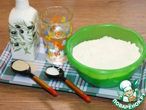 Морские узелки с чесночным маслом Морские узелки с чесночным маслом