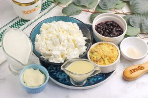 Черничный чизкейк без выпечки