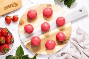 Клубничное печенье Клубничное печенье