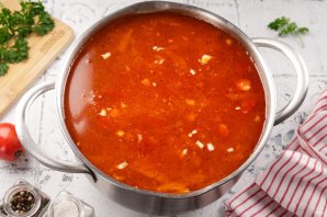 Щи со шкварками Щи со шкварками