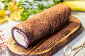 Шоколадный рулет без муки Шоколадный рулет без муки