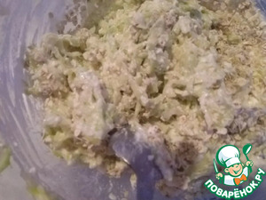 Оладьи кабачковые с творогом Оладьи кабачковые с творогом