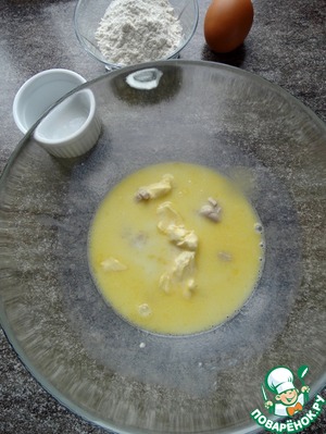 Булочки с грибами под сырной глазурью