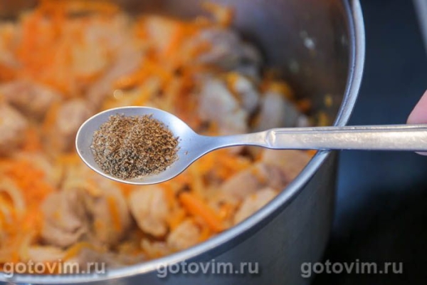 Плов со свининой с алычой Плов со свининой с алычой