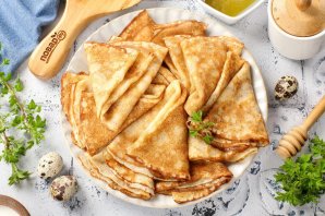 Блины из перепелиных яиц Блины из перепелиных яиц