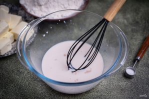 Домашнее слоеное дрожжевое тесто на молоке Домашнее слоеное дрожжевое тесто на молоке