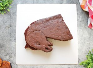 Новогодний торт "Огненная лошадь" Новогодний торт "Огненная лошадь"