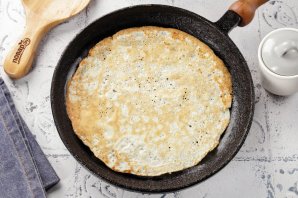 Блинчики на молоке нежные