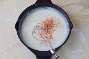 Жюльен с креветками Жюльен с креветками