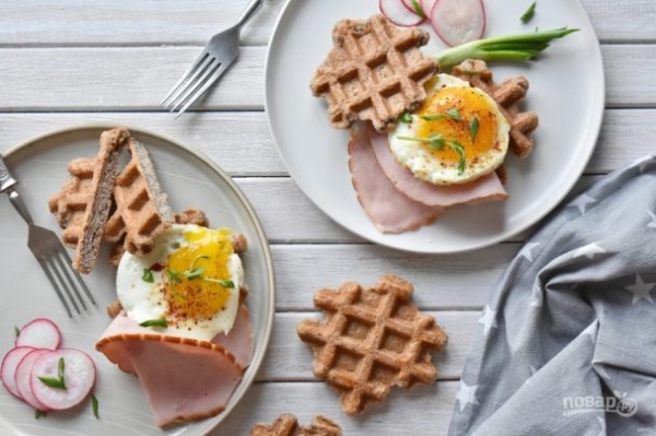 Вафли с псиллиумом Вафли с псиллиумом