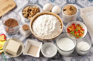 Шоколадный пасхальный кулич