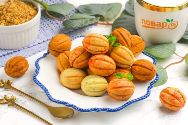 Советские орешки со сгущенкой Советские орешки со сгущенкой