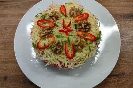 Салат-торт красное море Салат-торт красное море