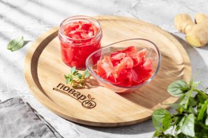 Имбирь маринованный розовый Имбирь маринованный розовый