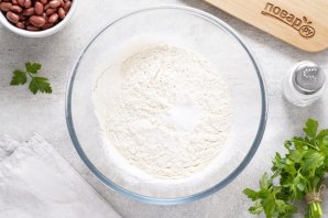 Вареники с фасолью Вареники с фасолью