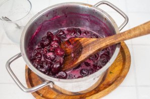 Конфитюр из черешни с желатином Конфитюр из черешни с желатином