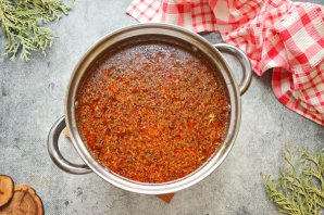 Классическое "Харчо" с солеными огурцами Классическое "Харчо" с солеными огурцами