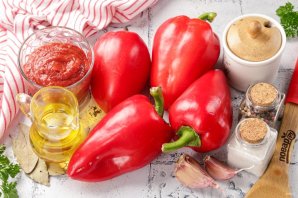 Лечо с томатной пастой Лечо с томатной пастой