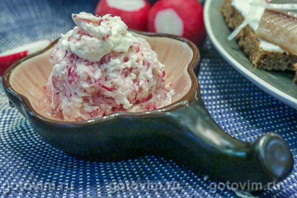 Сливочное масло с редиской Сливочное масло с редиской