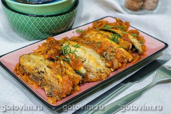 Салака в маринаде в мультиварке