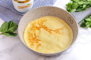 Блины с кукурузными отрубями Блины с кукурузными отрубями