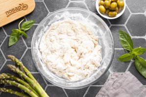 Зеленая пицца