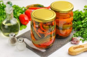 Острый перец маринованный