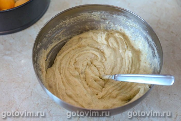 Перевернутый пирог с абрикосами  
