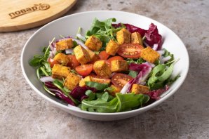 Соевый салат с помидорами Соевый салат с помидорами