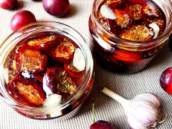 Вяленые сливы в электросушилке