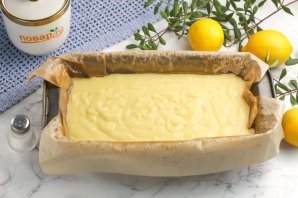 Лимонный кекс в глазури Лимонный кекс в глазури